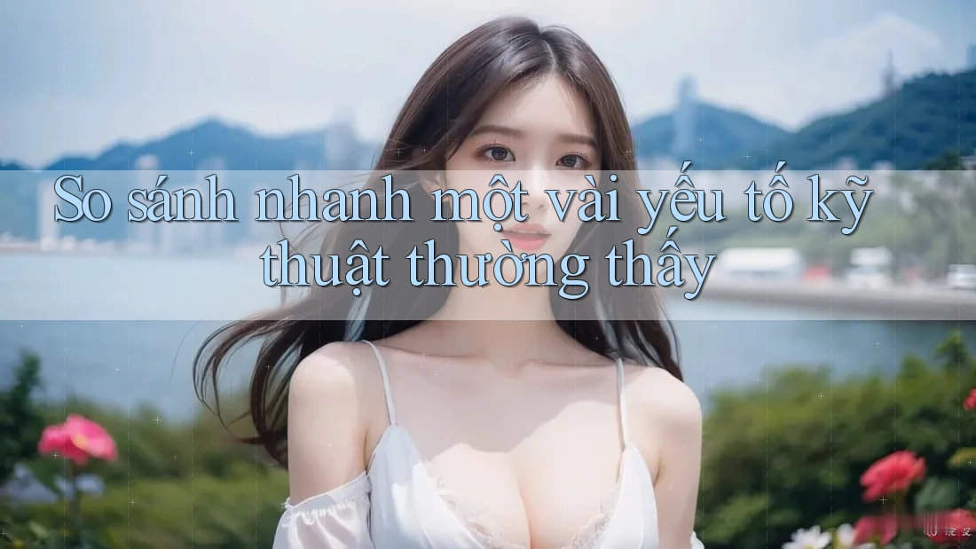 So sánh nhanh một vài yếu tố kỹ thuật thường thấy So sánh nhanh một vài yếu tố kỹ thuật thường thấy