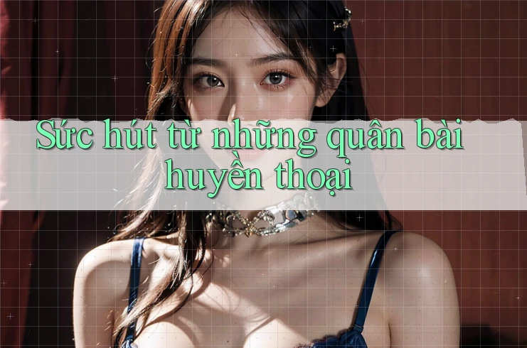 Sức hút từ những quân bài huyền thoại Sức hút từ những quân bài huyền thoại