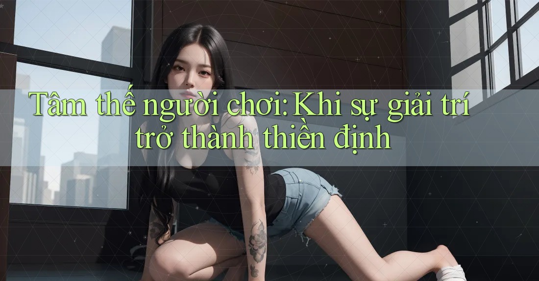 Tâm thế người chơi: Khi sự giải trí trở thành thiền định