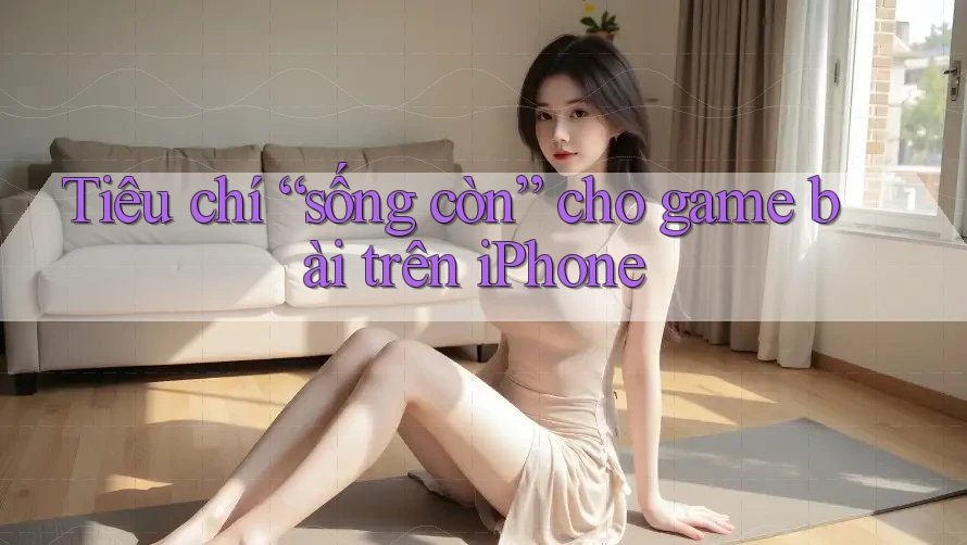 Tiêu chí “sống còn” cho game bài trên iPhone Tiêu chí “sống còn” cho game bài trên iPhone