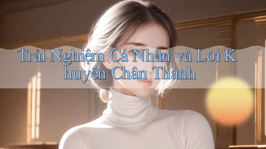 Trải nghiệm cá nhân và lời khuyên chân thành