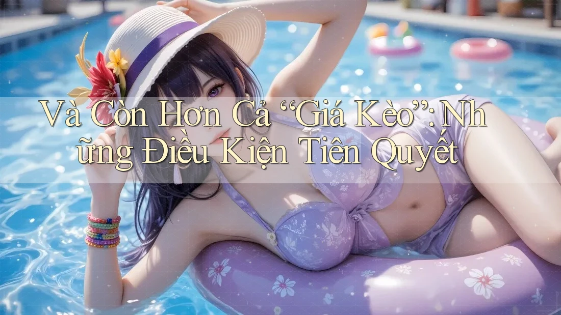 Và Còn Hơn Cả “Giá Kèo”: Những Điều Kiện Tiên Quyết Và Còn Hơn Cả “Giá Kèo”: Những Điều Kiện Tiên Quyết