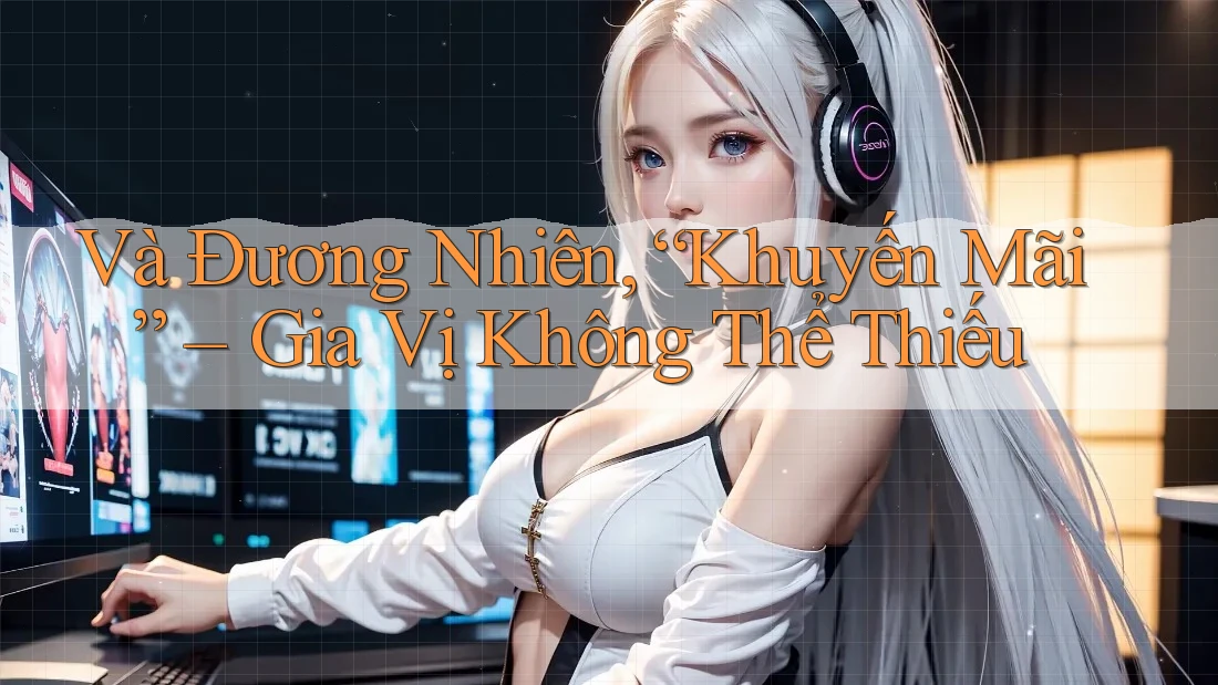 Và Đương Nhiên, “Khuyến Mãi” – Gia Vị Không Thể Thiếu Và Đương Nhiên, “Khuyến Mãi” – Gia Vị Không Thể Thiếu
