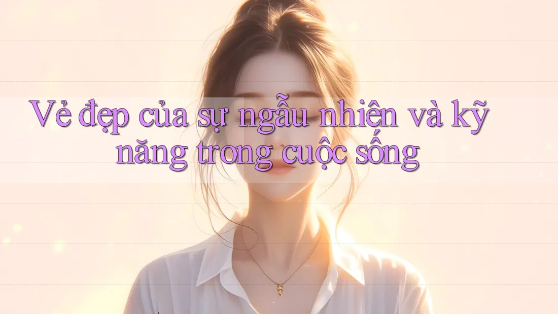 Vẻ đẹp của sự ngẫu nhiên và kỹ năng trong cuộc sống Vẻ đẹp của sự ngẫu nhiên và kỹ năng trong cuộc sống