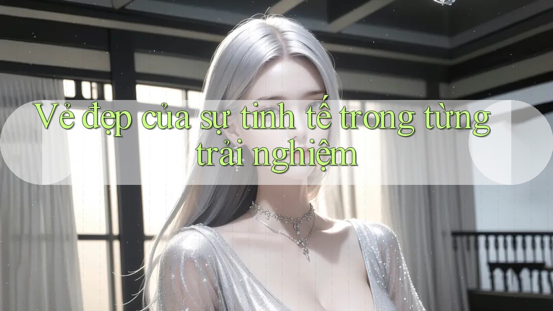 Vẻ đẹp của sự tinh tế trong từng trải nghiệm Vẻ đẹp của sự tinh tế trong từng trải nghiệm