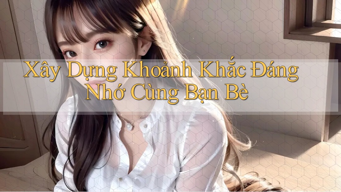 Xây Dựng Khoảnh Khắc Đáng Nhớ Cùng Bạn Bè